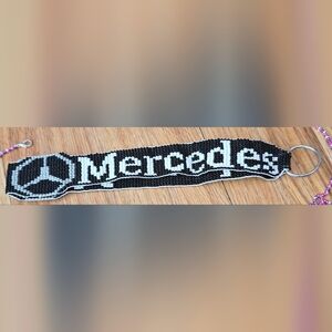 Black and White Beaded Bracelet